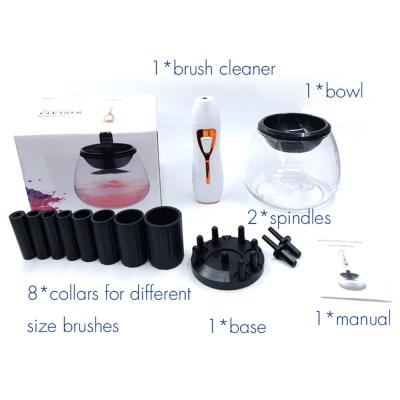 China Multi-function electric silicone brush seal, automatic fast-washing and fast-drying cosmetic brush cleaning tool for sale