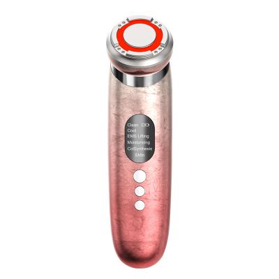 China New beauty face lift instrument household ultrasonic face eye skin massage instrument essence introduction instrument for sale