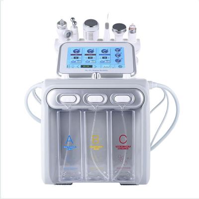 China 2020 Amazon best selling small bubble portable hydradermabrasion h2o2 facial cleansing and moisturizing machine/hydraulic dermabrasion machine for sale