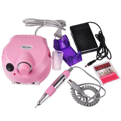 China Beauty Care Makeup Tools 2021 New Arrival Nail Drill 35000rpm Electric Toenail Manicure Pedicure Machine Electric Nail Drill Machine for sale