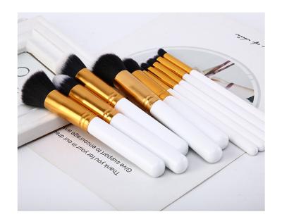 China Angular Blush High Quality Wholesalers Soft Manufacturers Supply 10 5 Large 5 Sets Small Portable Makeup Brushes for sale