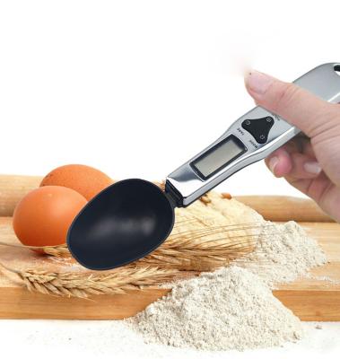 China Weight Measuring Stainless Steel 45ml/500g Cover Electronic Bakery Measures Kitchen Cooking Digital Spoon Scale for sale