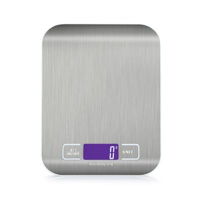 China Automatic Household 5kg 1g Multifunctional Waterproof Power Off Food Weighing Stainless Steel Kitchen Scale for sale