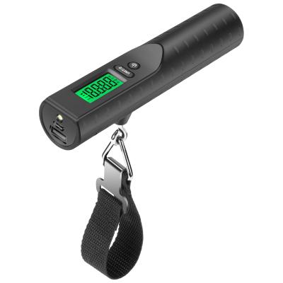 China Tare 3000mah 4000mah 5000mah 4 in 1 Instant Light Electronic Torch Digital Luggage Scale with Power Bank for sale