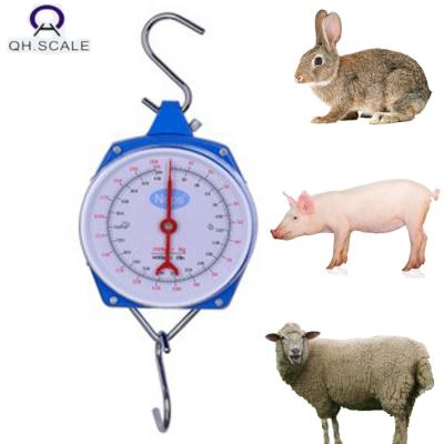 China Weighing Portable Mechanical Hanging Animal Scale For Hunting Fishing And Livestock 25kg - 200kg for sale