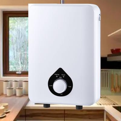 China Hotel Custom/Electric Flash Geyser 110V/220V Tankless Water Heater Household Wholesale Kitchen Small For Kitchen for sale