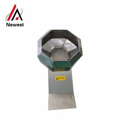 China Rotation stability popular octagonal snack mixer machine /octagonal snack machine/drum season seasoning machine for sale