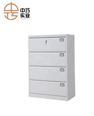 China Wide Filing Cabinet 4 Drawer Filing Cabinet Steel Desk Drawer Cabinet for sale