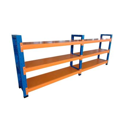 China Strong Industrial Steel 3 Tier Heavy Duty Garage Corrosion Protection Storage Shelf Rack for sale