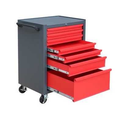 China ZHONGQIAO Desk Garage Tool With 6 Drawer Tool Cabinet Garage On Rolling Tool Cart for sale