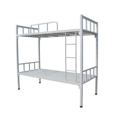 China Dorm Double Bed Full Metal Twin Over Bunk Bed Steel Bed for sale