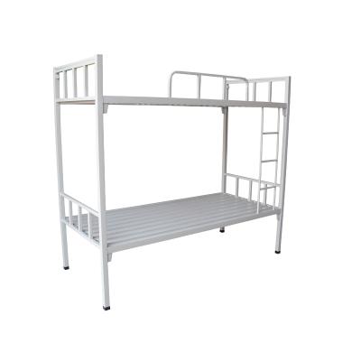 China Wholesale Price Adjustable Military Metal Double Bunk Bed Staff Dormitory Steel Student Double Bunk Bed For Sale for sale