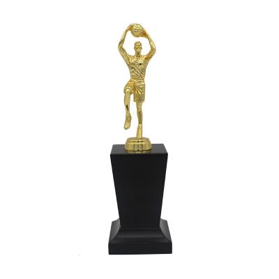 China Europe Slam Dunk Wholesale Champions League Basketball Trophy Oscar Statuette Running Custom Creative Soccer Big Marathon Football Trophy for sale