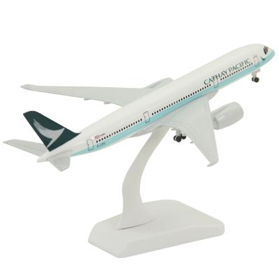 China Asia High Quality Die Cast Airplane A350-900 HK Model Airplanes Scale 1/300 Model Aircraft Total Length 18cm for sale