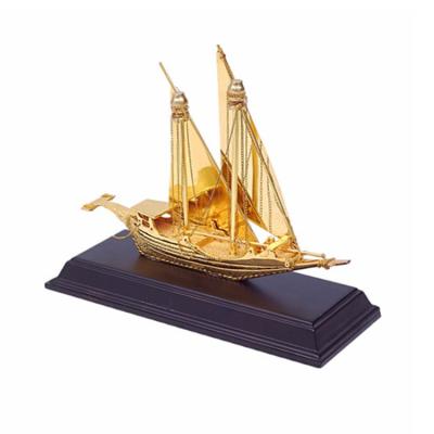 China Custom China Ferry Metal Casting Miniature Ship Model For Souvenir for sale