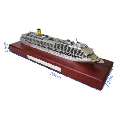 China China Cast The Miniature Ferry Diecast Model Ships As A Souvenir Gift for sale