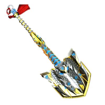 China Custom wholesale cartoon alloy metal unlocks alloy metal weapon toymetal sword toy kids play for sale