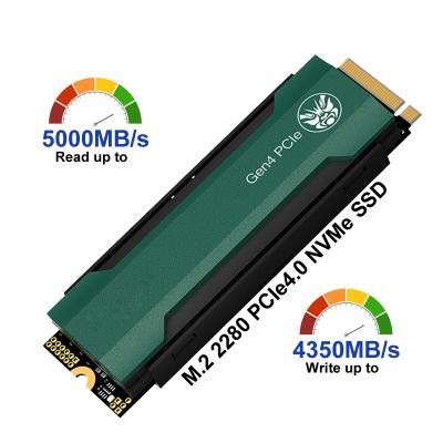 China ABS OEM Pcie M.2 Nvme 2280 Mbs 240GB 256GB 500GB 512GB 1TB 2TB Laptop 5000 Gen 4 M2 Nvme Hard Drives SSD for sale