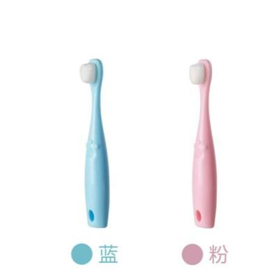 China New Soft Enumerating Head Small Silicone Toothbrush Baby Toothbrush Children Soft Training Toothbrush Bristle for sale