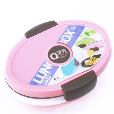 China Factory Supplier Stocked Food Grade Safe Plastic Food Container Leakproof Plastic Bento Lunch Box for sale