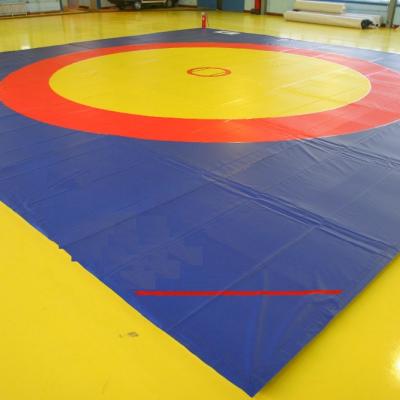 China Heavy Duty Wrestling Training Vinyl Wrestling Mat Size: 12m X12m for sale