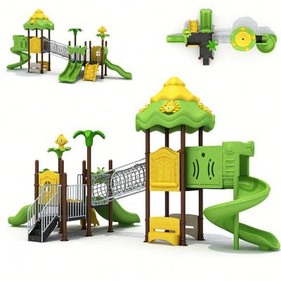 China Adults Kids and Children Popular Outdoor Games Equipment Plastic Slide Children Playground for sale