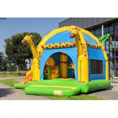 China Jumper Castle Inflatable Bouncer Bounce Playground Big Amusement Kid Party Indoor and Outdoor Commercial Combined Moonwalk Air Jump with Water Slide for sale