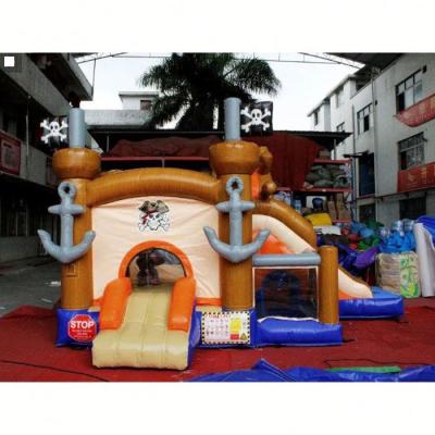 China Indoor and Outdoor Popular Bounce House Car Design Playground Bouncy Jumping Castle Combined with Slide for Party for sale