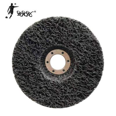 China BKH Wholesale Black 4/4.5/5/6 Inch Surface Polishing Tape And Clean Disc For Removing Paint Rust for sale