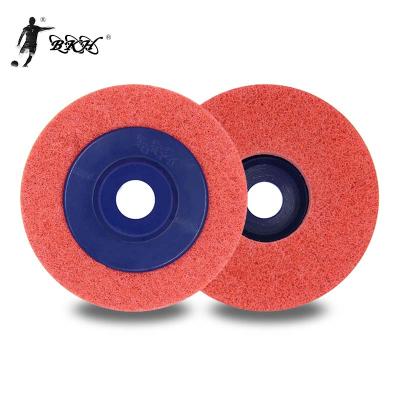 China Factory Direct Wholesale Long Life High Performance BKH Abrasive Tools Nonwoven Disc For Grind Stainless Steel Metal Stone for sale