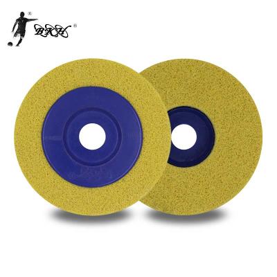 China Factory Direct Wholesale Long Life High Performance BKH Abrasive Tools Nonwoven Disc For Grind Stainless Steel Metal Stone for sale