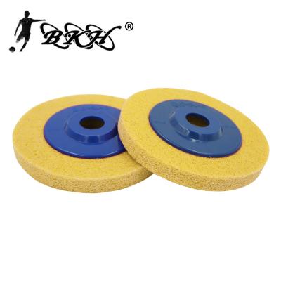 China Factory Direct Wholesale Long Life High Performance BKH Abrasive Tools Nonwoven Disc For Grind Stainless Steel Metal Stone for sale