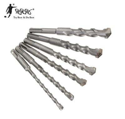 China Factory Direct Wholesale Marble Round Handle BKH Double Slot Carbide Hammer Drill Bits For Marble Concrete Stone for sale