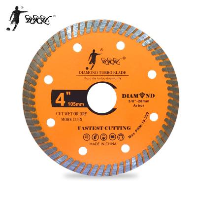 China Cutting BKH Fast Cutting Press 4 Inch 110mm Diamond Saw Blade For Granite Turbo Cold Cutting Saw Blade for sale