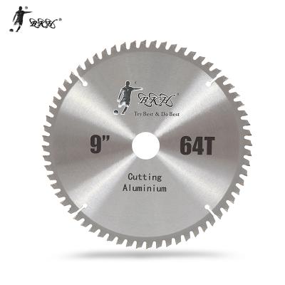 China Wood Material Cutting BKH 9 Inch 64T OEM Circular CTT Saw Blade For Cutting Wood Plastic Aluminum for sale