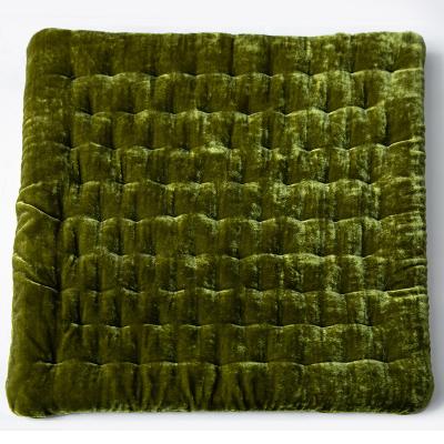 China Nordic velvet non-toxic four season chair cushion homestay hotel decoration tatami cushion for sale