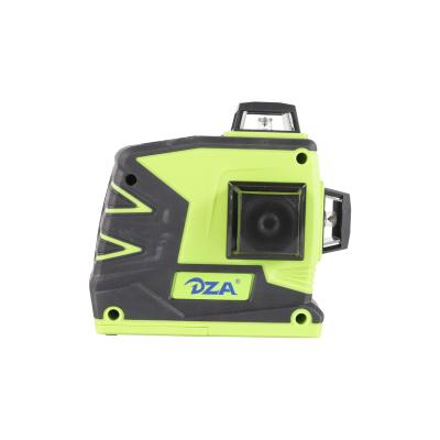 China Carpentry / water and electricity / wall building / home decoration DZA 4D green Self-leveling horizontal lines 3D 360 degree vertical 12 lines /16 level 4D laser for sale