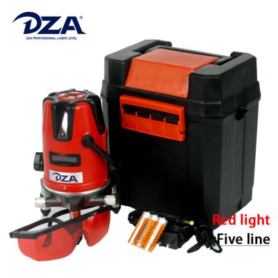 China Line 5 Red Laser Level Low Price Construction Rotary Machine DIA-130x187mm for sale