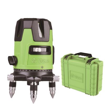 China 360 rotation green line 5 line laser level for construction 25X16X24cm for sale