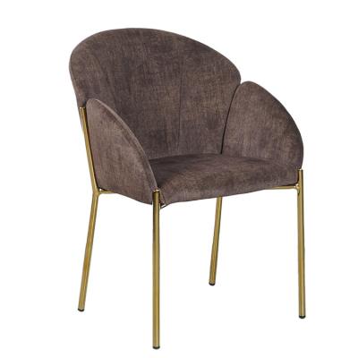 China Factory Wholesale Comfortable Professional Dining Room Furniture Modern Luxury Velvet Dining Chair for sale