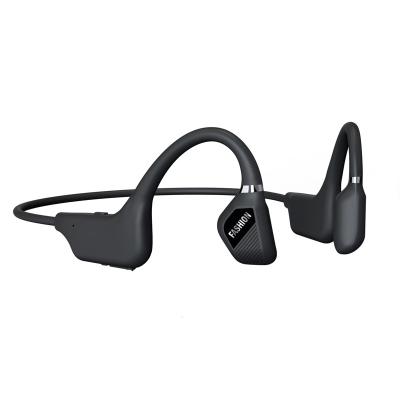 China Portable / Lightweight Premium Quality Bone Conduction Behind The Neck Band Earbuds Neckband Sports Earphone for sale