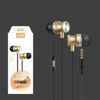 China Cheapest 3.5mm High Fidelity High Quality Microphone Wire Noise Stereo Headphones Noise Cancel Wired Earphone for sale