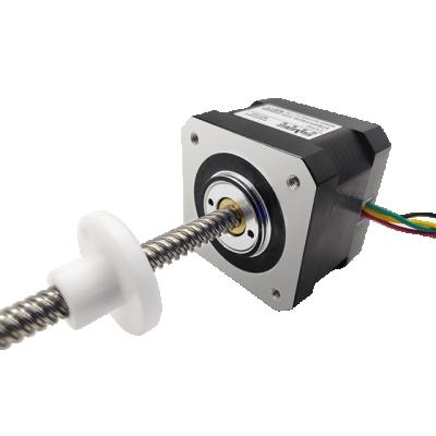 China Samsr nema17 1.5A Tr6.35*8.4582 Worm Gear Stepper Motor Linear Actuator Motion Stepper Motor For 3D Copy NEMA17 for sale