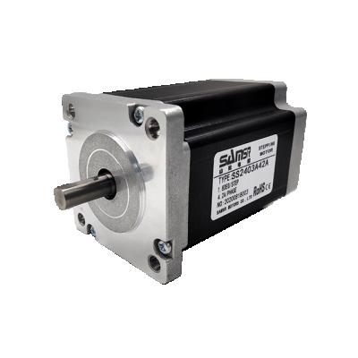 China Automation Samsr NEMA 24 Two Phase Electric Stepper Motors 60mm 1.8 degree stepper motor for 3D printer cnc motor de passo SS2403A42A for sale