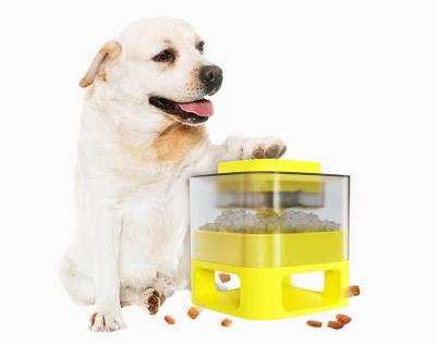 China Viable Amazon Hot Sale Dog Food Puzzle Water Feeder Memory Training Dog Bowl for sale