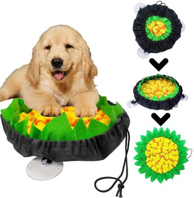 China Pets Bite-Resistance Food Toy Dog Sniffing Protection Slow Interactive Training Dog Blanket for sale