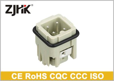 China 3 Pin Heavy Duty Connector Same With Harting Han 3A Plug For Hot Runner for sale