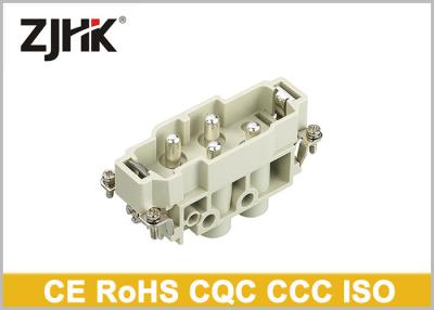 China Industrial Heavy Duty Wire Connector HK 004 2 Conbination Insert 690V 250V 70 And 16A for sale