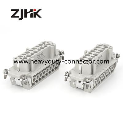 China Hij 32B Grootte 032 Pin Vrouwelijke connectoren Match met Han E 32 Sti S 32 Pin kabel connector Te koop