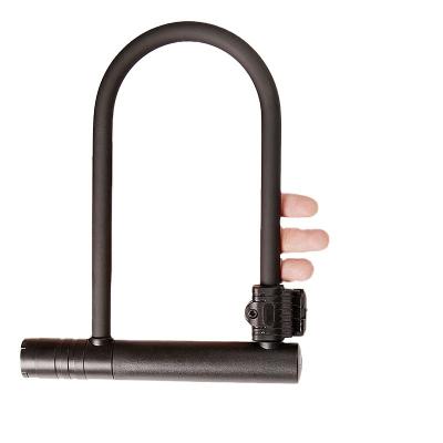 China Anti-drilled available TONYON high security bracket hot sale black U lock for motorcycle and bike for sale